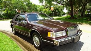 1986 Lincoln Mark VIII Convertible