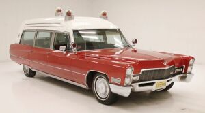 1968 Cadillac Miller Meteor Ambulance