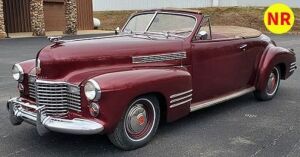 NO RESERVE -1941 Cadillac Series 62 Convertible Coupe