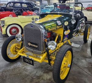 1928 Ford Model A Convertible Rally Car