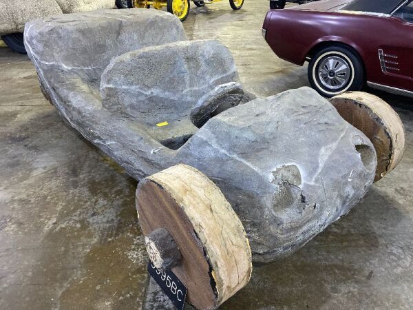 9995 B.C. Flintstone Car